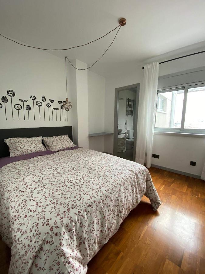 Penthouse With Terrace And Views Near Oza'S Beach Apartment A Coruna Bagian luar foto